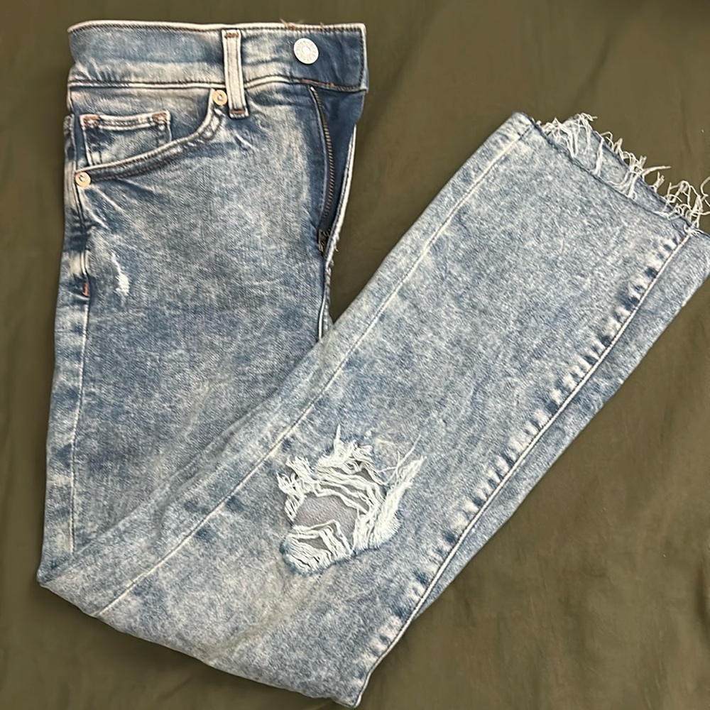 Express Cropped Jeans